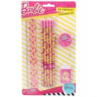 Barbie 8 pcs Stationery Set